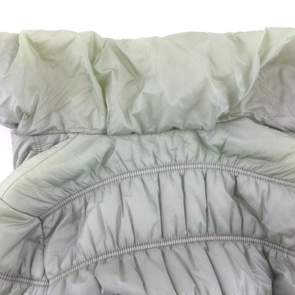 ARMANI WATER REPELLENT Down jacket gray Nylon Women - Picture 4 of 11